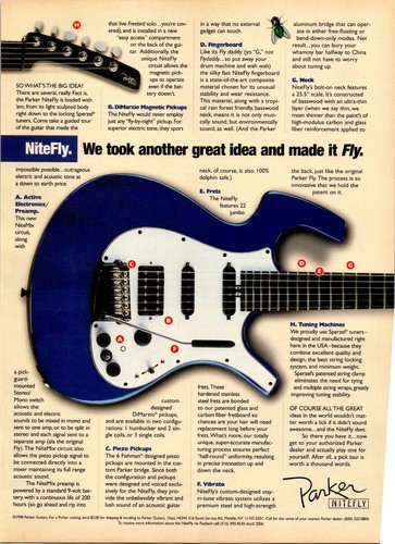 Pubblicità parker nite fly - nite,
