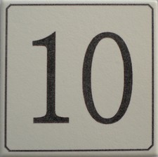 Numero civico inciso su