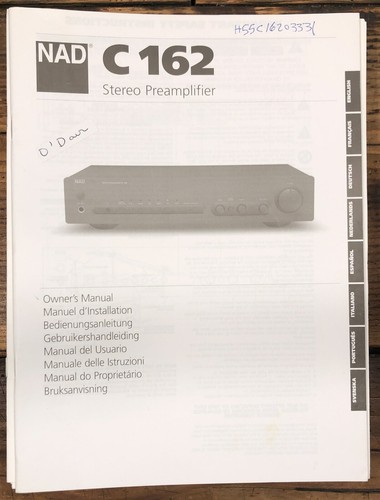 Nad c162 162 - c162, c