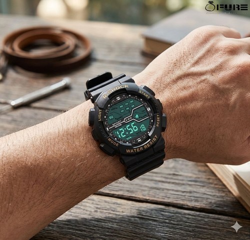 Orologio polso uomo nero - orologio,