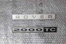 Rover 2000 stemma - 2000, stemma/scritta
