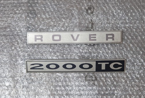 Rover 2000 stemma - tc, stemma/scritta