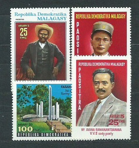 Madagascar posta 1977 yvert - posta,
