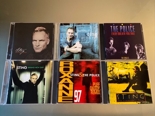 Lot cds sting the - lot,