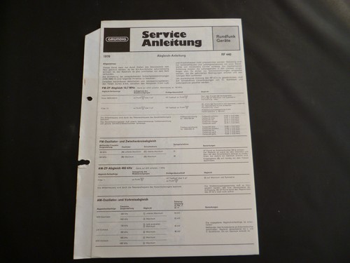 Manuale servizio originale - di,
