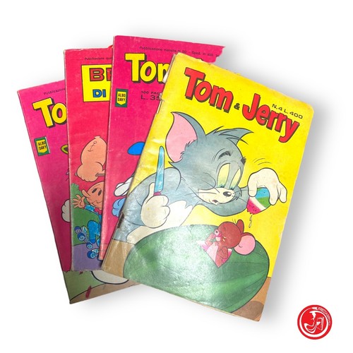 Tom jerry 4 fumetti - jerry,