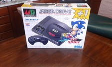 SEGA MEGADRIVE +1 SONIC EDIZIONE LIMITATA JAPAN WORKING GOOD SERIAL MATCHING