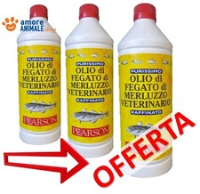 Pearson - Purissimo Olio Di Fegato di Merluzzo   1 LT - Per Uso Veterinario