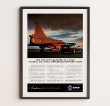 Poster saab viggen - poster, 9000