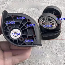 Ricambio ruota bagagli 2 pezzi