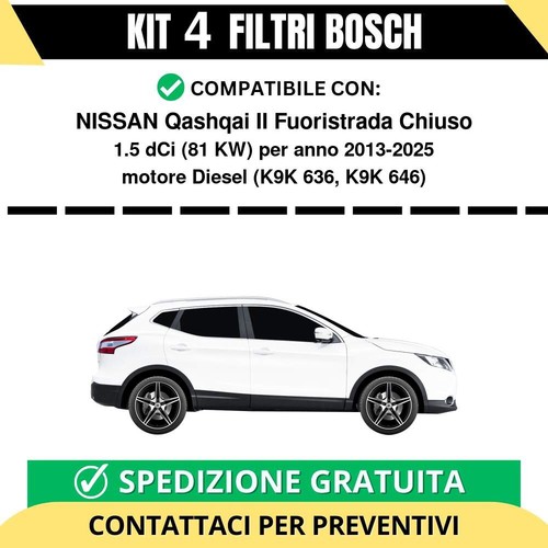 Kit filtri bosch nissan - 4,