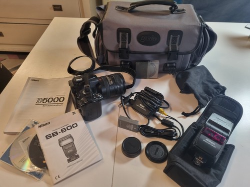 Nikon d5000 fotocamera - nikon,