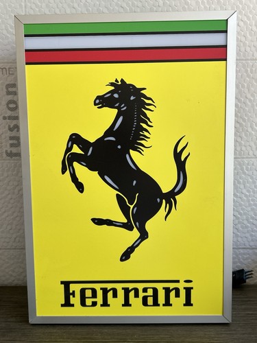 Insegna luminosa ferrari - insegna,
