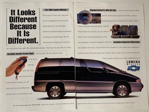 Pubblicità chevrolet lumina - pubblicità,