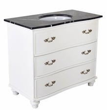 Lavabo con mobiletto in marmo