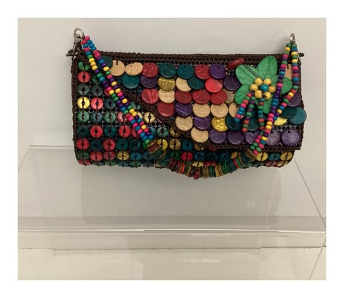 Borsa pochette multicolore