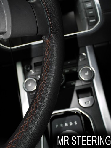 Volante pelle cover per - in,