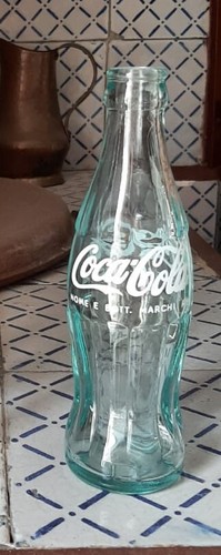 Coca cola vecchia bottiglia - bottiglia, di