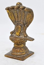 Antico Ottone Dio Shiva Linga