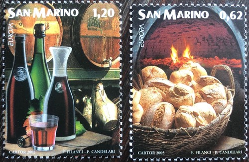 San marino 2005 - san, francobolli