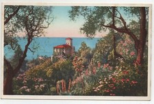 Cartolina d'epoca a colori -