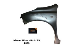 PARAFANGO ANTERIORE SINISTRO SX PER NISSAN Micra 4° Serie (03>05)