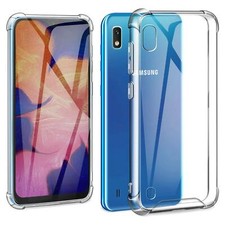 Cover CUSTODIA ANGOLI ANTI-SHOCK BORDI RINFORZATI per Samsung Galaxy A10
