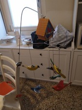 carillon vintage da appendere al lettino del bambino, perfetto in ogni sua parte