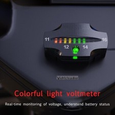 Voltmetro digitale LED moto