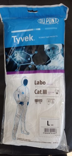 Dupont tuta chf7 tyvek - tuta, con