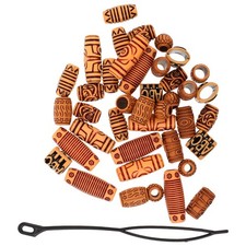  40 Pcs Perline Capelli