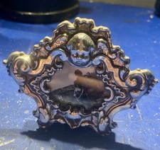 Brandimarte Argento Cartagloria Cornice Porta foto Vintage Firenze