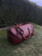 Weekender in pelle