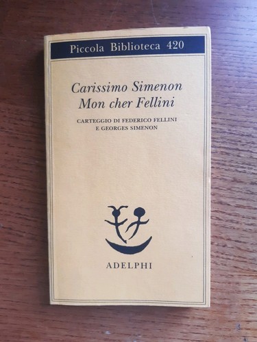 Carissimo simenon mon - carissimo,