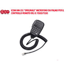 ICOM HM-151 "ORIGINALE" MICROFONO PER IL CONTROLLO REMOTO DEL IC-7000/7100