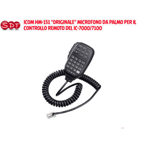 Icom 151 originale - icom, hm-151
