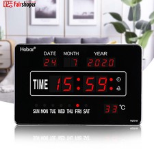 Sveglia da parete digitale LED