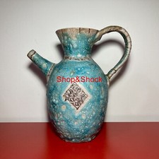 BRUNO GAMBONE Glazed Stoneware Ceramic Jug Pitcher Caraffa Made in Italy 1950