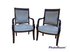 Coppia Di Poltrone Carlo X 1830 Circa