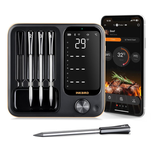 Termometro carne wireless - carne,