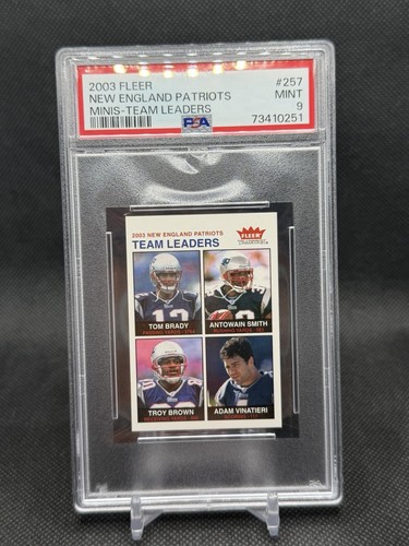 2003 fleer tradition tom - fleer, brady