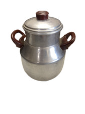 Lattiera vintage in alluminio