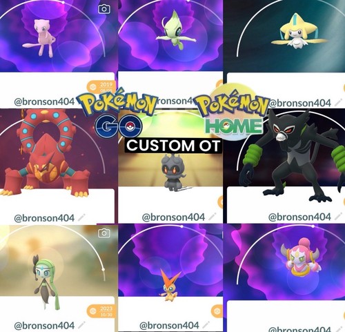 Pokemon shiny mythical home - shiny,