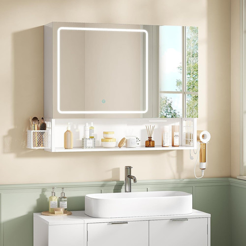 Specchio bagno 80x16x70 - specchio,