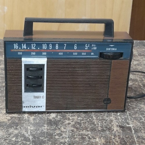 Radio portatile mivar trader - radio,