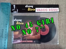 recente gadget NO 45 giri NO music (NO real 7") Vasco Rossi Jenny Silvia