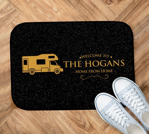 Personalised campervan door - campervan,