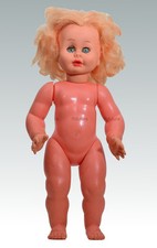 RARA Bambola vintage OTTOLINI tipo bonomi vinile Doll muneca collezione H51 -1C2