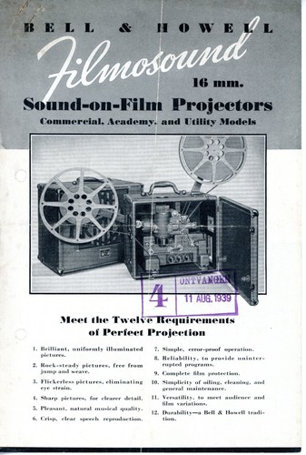 Bell howell brochure - bell,
