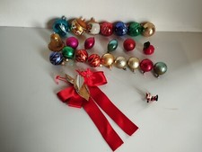 palline natalizie in plastica anni '80